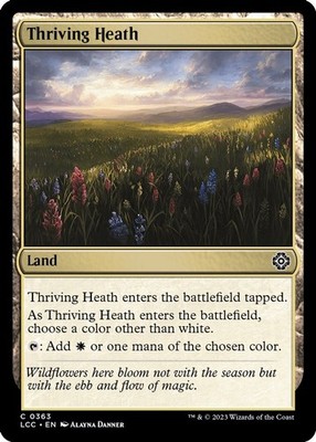 2023 Magic: The Gathering: LCC - Thriving Heath (#363, C, Near Mint)
