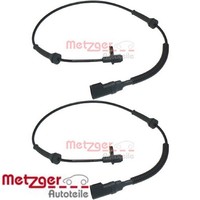 2X Sensor FüR Raddrehzahl Metzger 0900301 2 Sensor Raddrehzahl FüR Ford