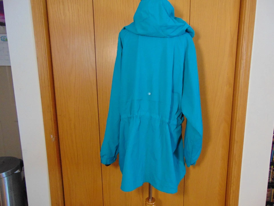 ABRIGO DE LLUVIA MUJER DENTRO VERDE TODA TEMPORADA PARKA CHAQUETA ABRIGO CON CAPUCHA FORRADO DE LANA ~ 3X Foto 4 de 4