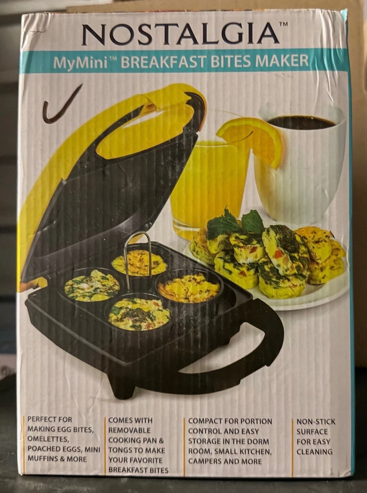 Nostalgia Electrics My mini Breakfast Maker - New