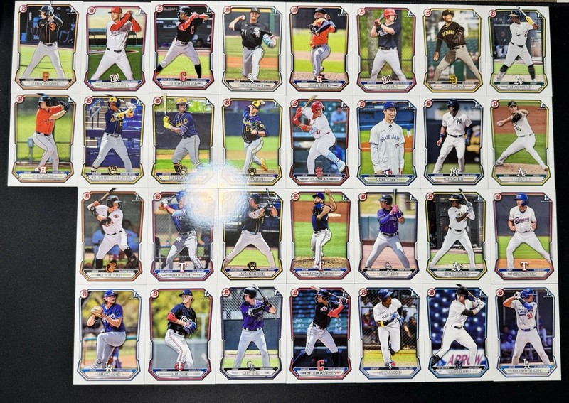 2026 Bowman 1st Bowman Paper Prospect Lot x30 Hernandez Moon Lewis Sanchez +