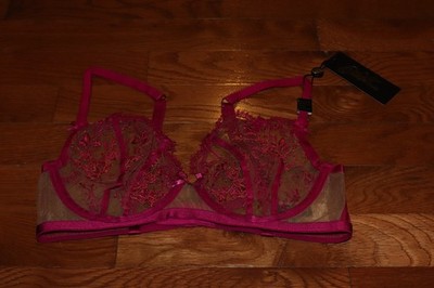 BNWT Dita Von Teese Femmoiselle Underwire Bra Size 32D MSRP $90!!!