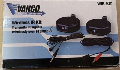 Vanco WIR-KIT Wireless IR Infrared Remote Control Transmitter Receiver