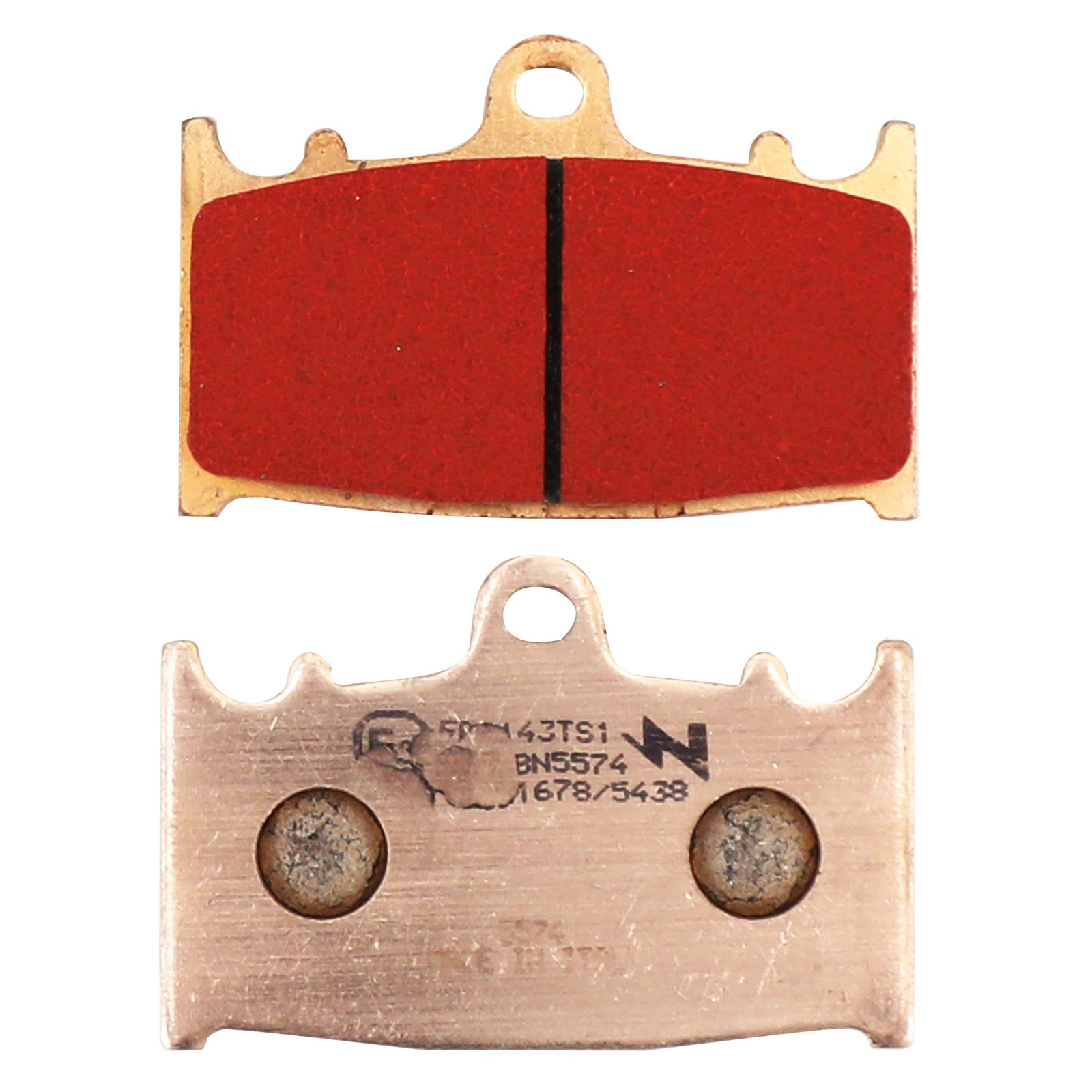 Plaquette de frein avant Newfren à haute friction pour Kawasaki 600 ZX-6R et Suzuki 1250