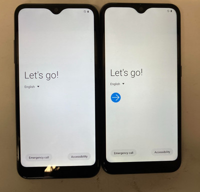 READ* Lot of 2 Samsung Galaxy A01 - 16 GB - Black (AT&T) ~m1721