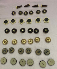 f) Trachten-KNÖPFE grosses Konvolut Knebel Knopf Lot, Tracht, Hirschhorn-Look