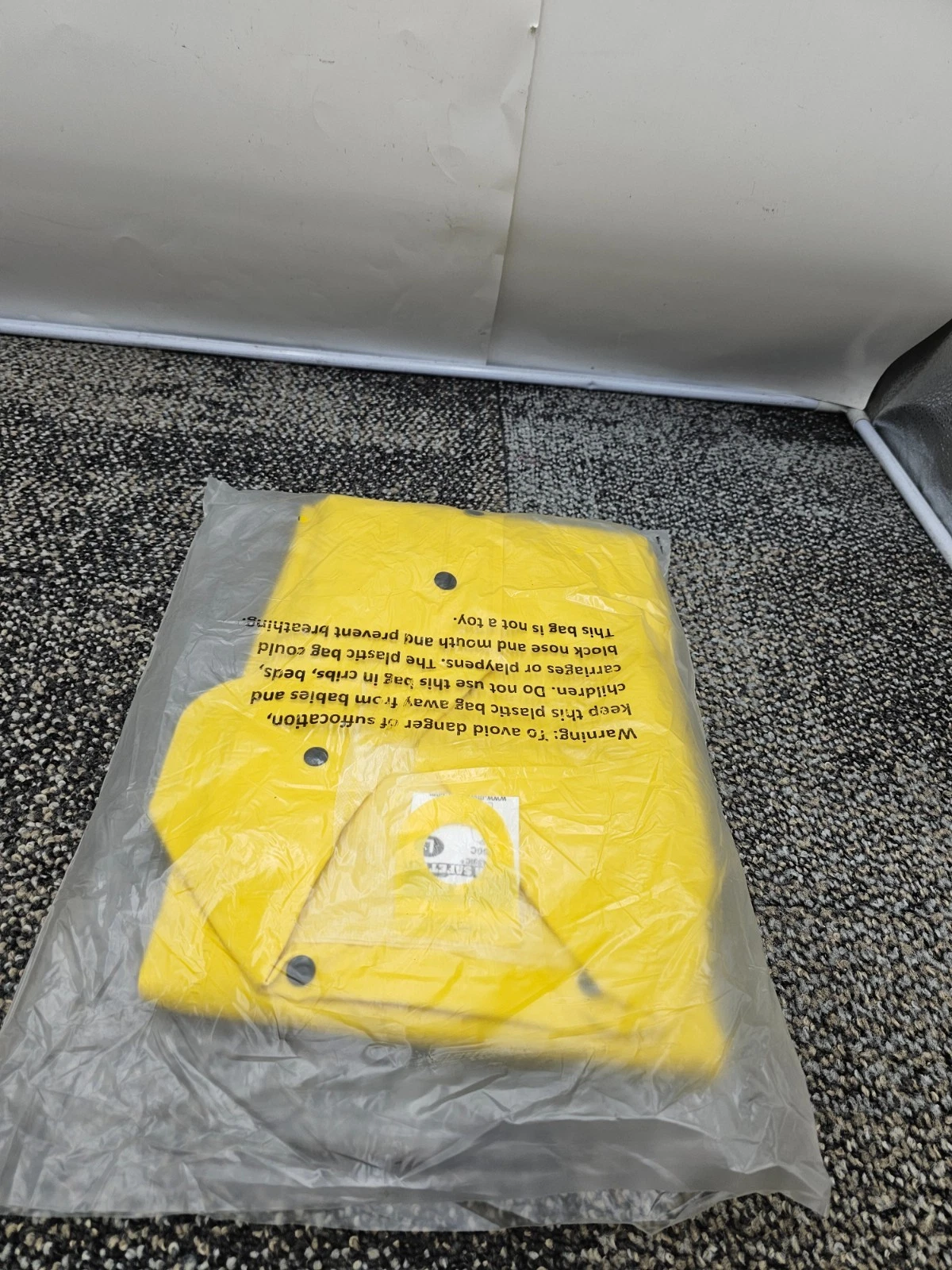 (QTY 2) MCR Safety 200C Classic Raincoat Safety Yellow With Hood Largea - product detail image 6