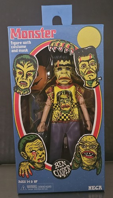 #ad #ad MIB Neca Ben Cooper Monster Action Figure W Costume amp; Mask Series 1 Frankenstein $49.00