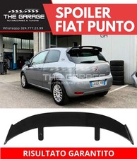 Alettone Posteriore Tetto Fiat Punto EVO Grande, 500x 500 Abarth / NERO LUCIDO