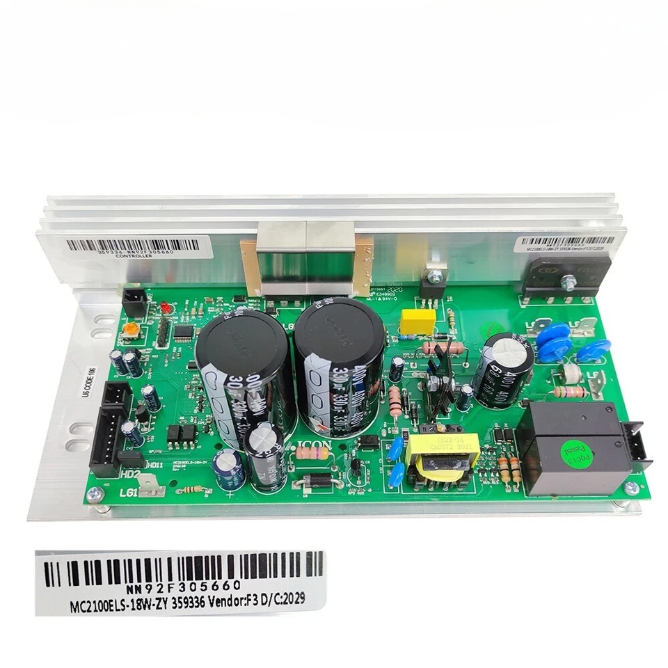MC2100ELS-18W-ZY / 2Y PROFORM Nordic Track Treadmill Control Board MCB 359336  - Image 2 of 4