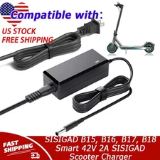 42V Charger for SISIGAD B15, B16, B17, B18 Smart 42V 2A SISIGAD Scooter