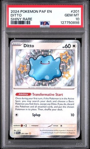 Ditto graded PSA 10 for sale on eBay