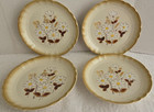 VINTAGE MIKASA COUNTRYSIDE KK803 JAPAN STONEWARE 7 1/2" SALAD CAKE PLATES SET 4 — photo 1