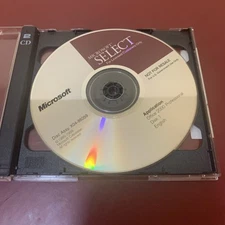 Vintage Microsoft SELECT CD-ROM - May 1999 Release Burgundy