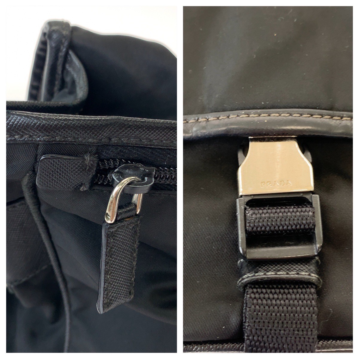 Authentic PRADA Test Triangle with logo Shoulder … - image 6