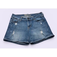 Old Navy The Boyfriend Denim Shorts Women's Size 4 Blue Distressed Jean Shorts