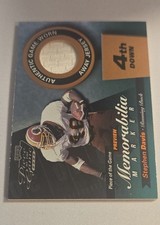 2000 Leaf Limited - Piece of the Game Preview Memorabilia Marker Stephen...