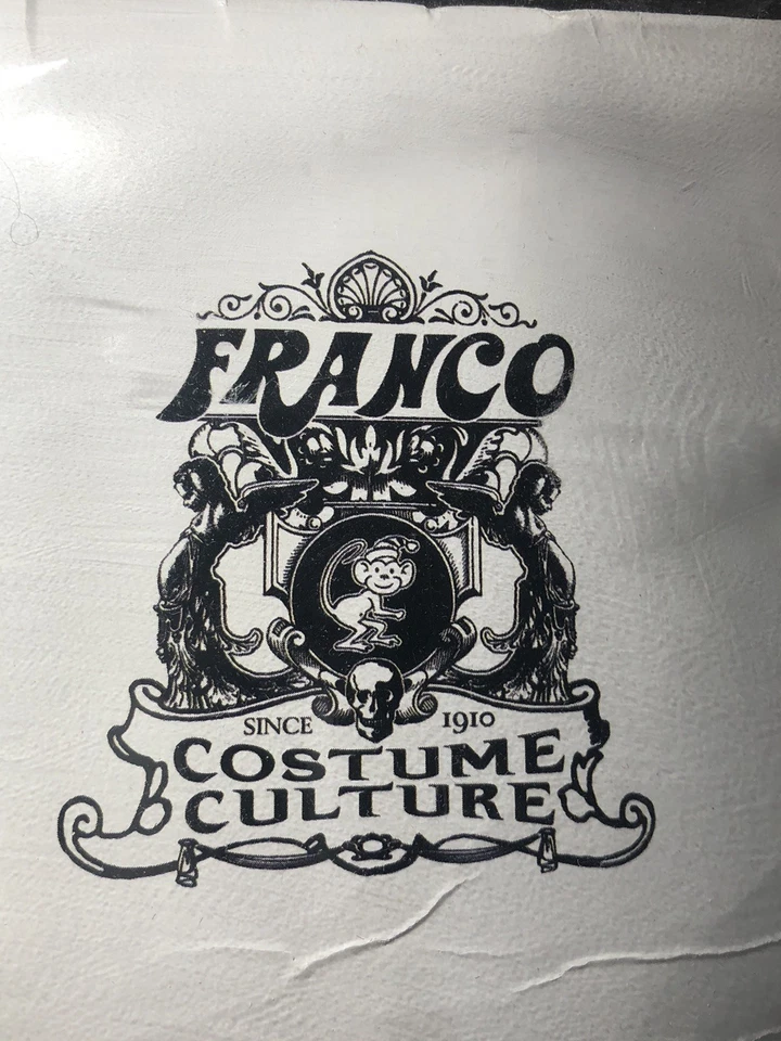 Nuevo Disfraz Niña Fiesta Años 80 Por Franco Disfraz Cultura - Talla Grande 12-14 Foto 2 de 4