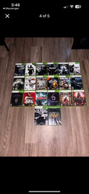 xbox 360 games lot bundle