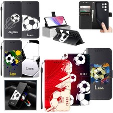 For Samsung Galaxy A17 A36 A25 S25 Ultra S24 FE Custom Leather Wallet Case Cover