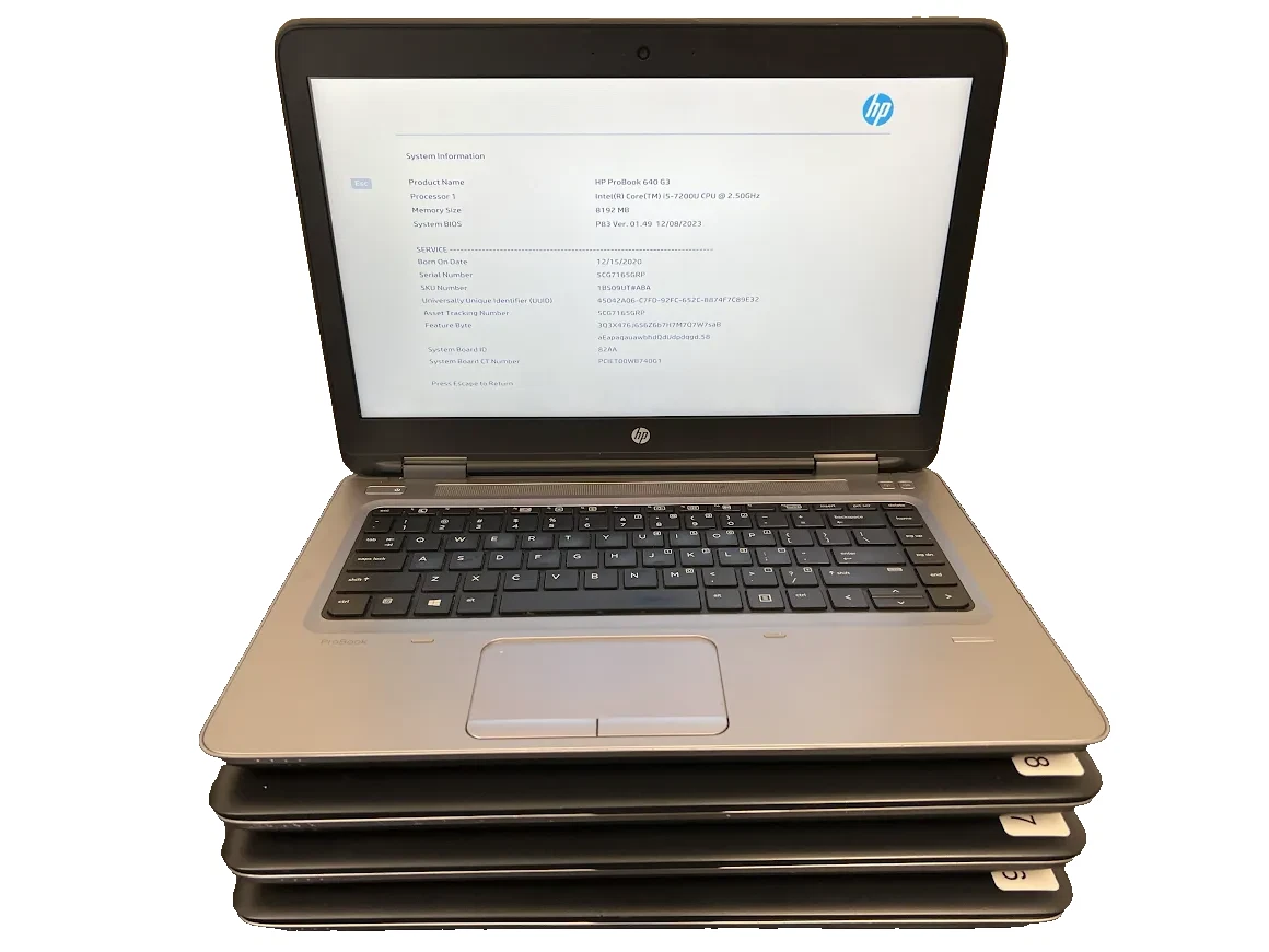 Hp ProBookノートパソコンエイチピーCorei5/8GB/SSD＋HDD HP ProBook Intel Core i5 7th Gen. 8 GB RAM PC Laptops & Netbooks