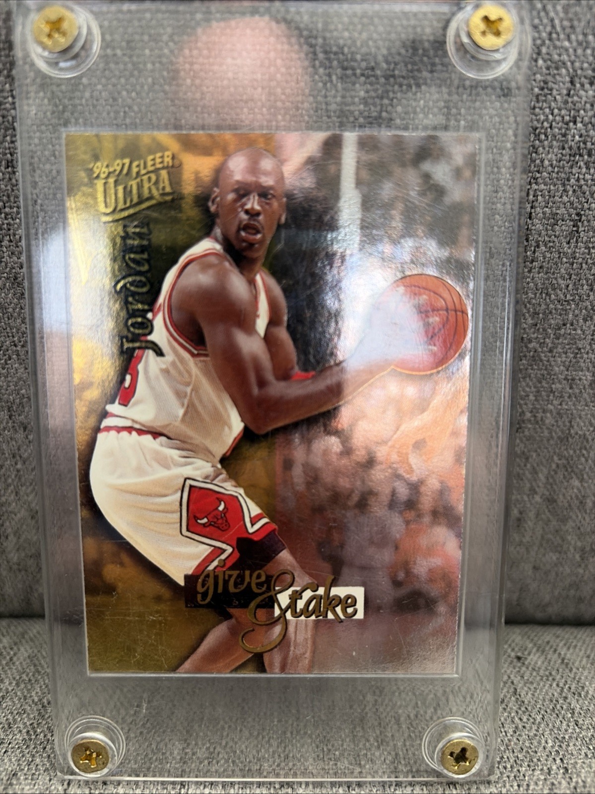 1996-97 Fleer Ultra - Give & Take Michael Jordan #5