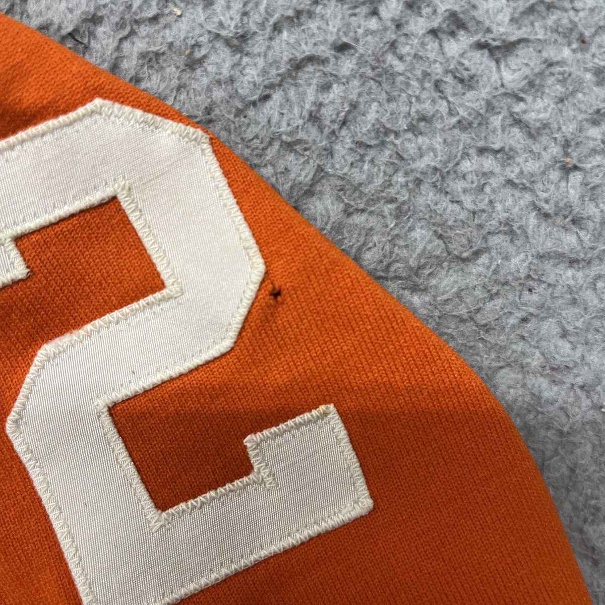 Vtg Russell Southern Jersey Shirt Mens 44 Orange #82 Football 60's