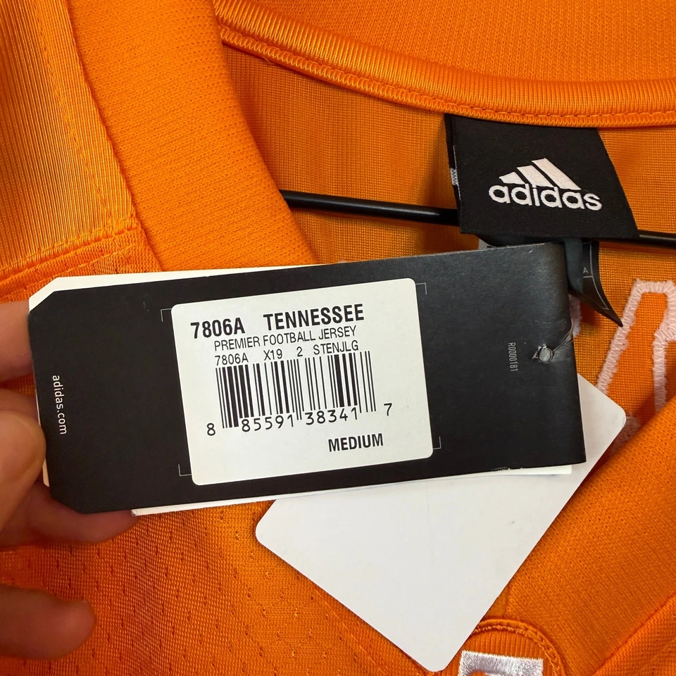 Adidas Tennessee Volunteers Peyton Manning 16 Replica Jersey Size Medium NWT - Image 4 of 4