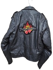 Vintage Harley-Davidson Wilsons Genuine Leather Motorcycle Jacket Unisex
