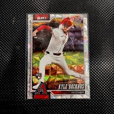 2026 Topps Series 1 - Kyle Backhus #21 Diamante Foil (RC)