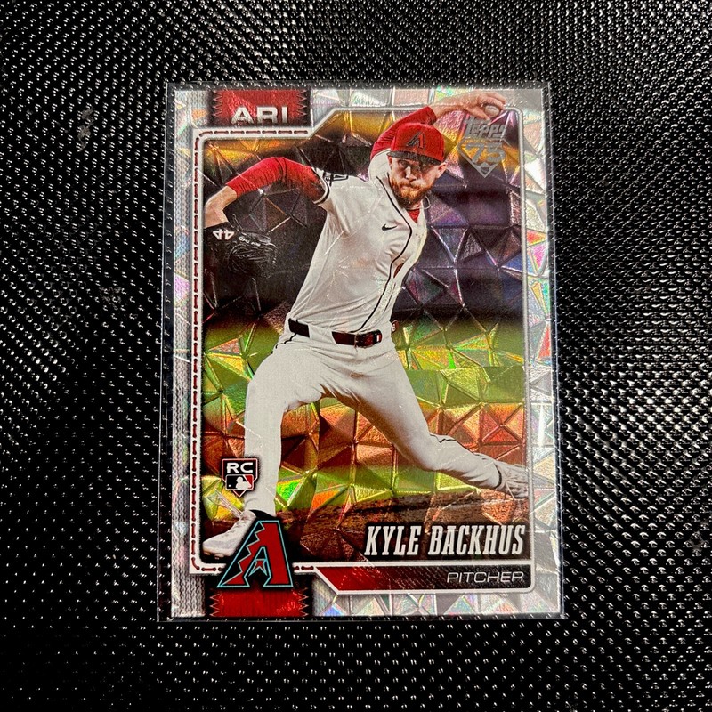 2026 Topps Series 1 - Kyle Backhus #21 Diamante Foil (RC)