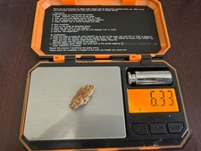 Stunning 6.33 Gram Gold Nugget from Alaska's Legendary Jack Wade Region