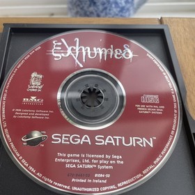 Exhumed Sega Saturn 1994 Video Game