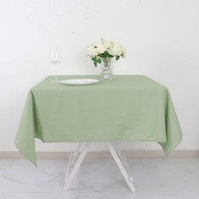 Tableclothsfactory 54x54 Sage Green Wholesale Linens Seamless Polyester...