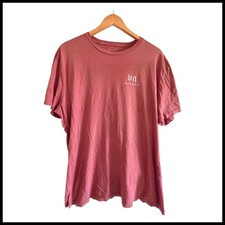 RVCA Mens Vintage Wash VA Hawaii State of Aloha Graphic T-Shirt Burgundy XXL