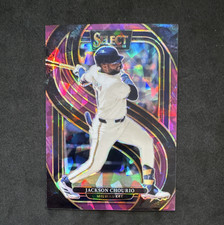 🔥2025 Panini Select Jackson Chourio Purple Cracked Ice /99
