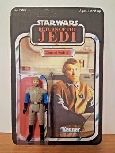 VINTAGE KENNER STARWARS GEN. MADINE recarded