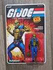 GI Joe ReAction+ Plus Once A Man Cobra Commander Super7 O-Ring Figure UNPUNCHED