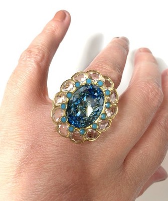 Swarovski Crystal Ring! Brand New!