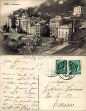 GENOVA PROVINCIA-SORI-PANORAMA-TRENO-D19-36