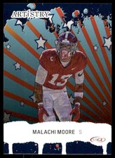 sage football card - malachi moore