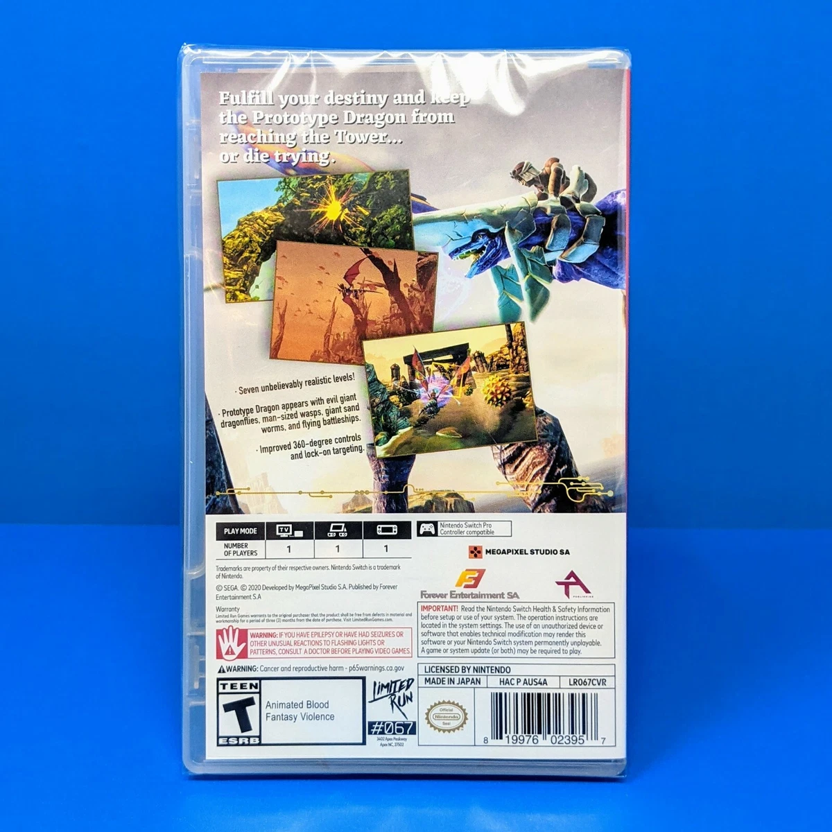 Panzer dragoon switch pre order deals