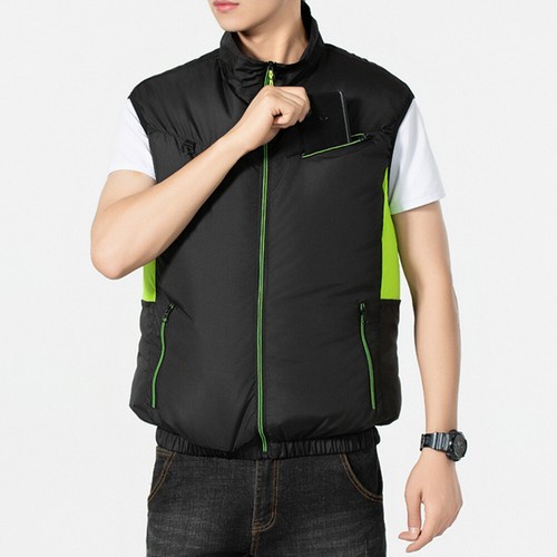 Cooling Vest Sleeveless Workwear Breathable 3 Gear for Summer Camping Fishing