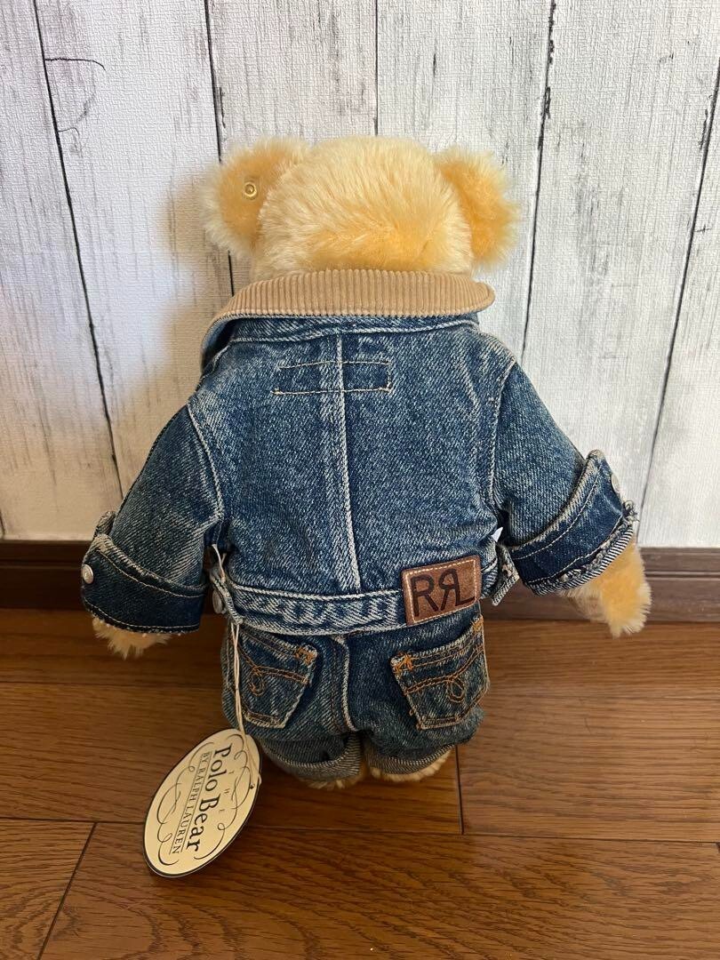 New] POLO RALPH LAUREN x Steiff Teddy Bear 1990 Genuine From