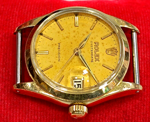 Vintage Rolex OysterDate Precision Ref.6466 Cal 1210 Unisex Manual Winding Watch - 第 7/22 張圖片
