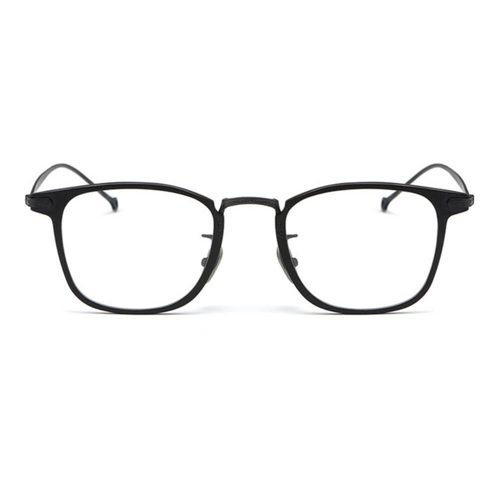 Pure Titanium Retro Eyeglasses Frames Fashion Glasses Mens Women Vintage
