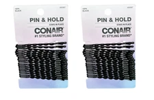 2 Set of 18 Scunci Black Styling Essentials Bobby 