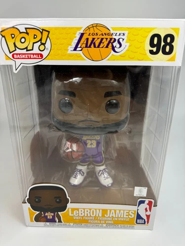 FUNKO POP LEBRON JAMES 98, Super Sized Figure Lakers NBA