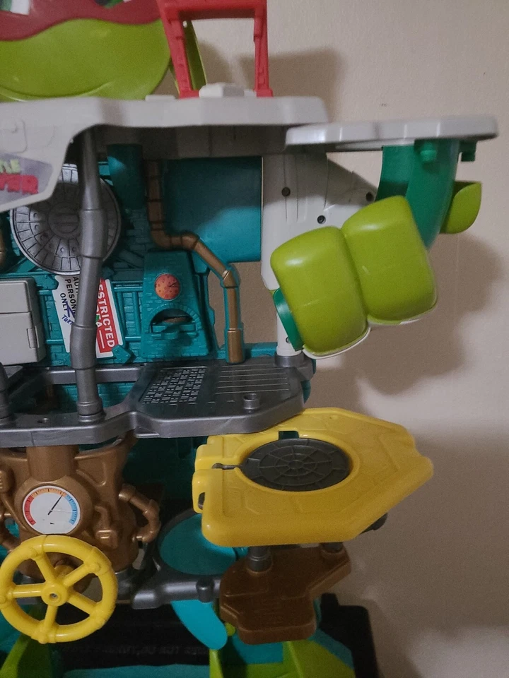 TMNT 忍者神龟半壳英雄下水道巢穴玩具套装拉斐尔 — 第 4/4 张图片