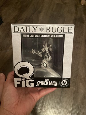 Qmx Marvel Spider-Man Web-Slinger Q-Fig Loot Crate Exclusive
